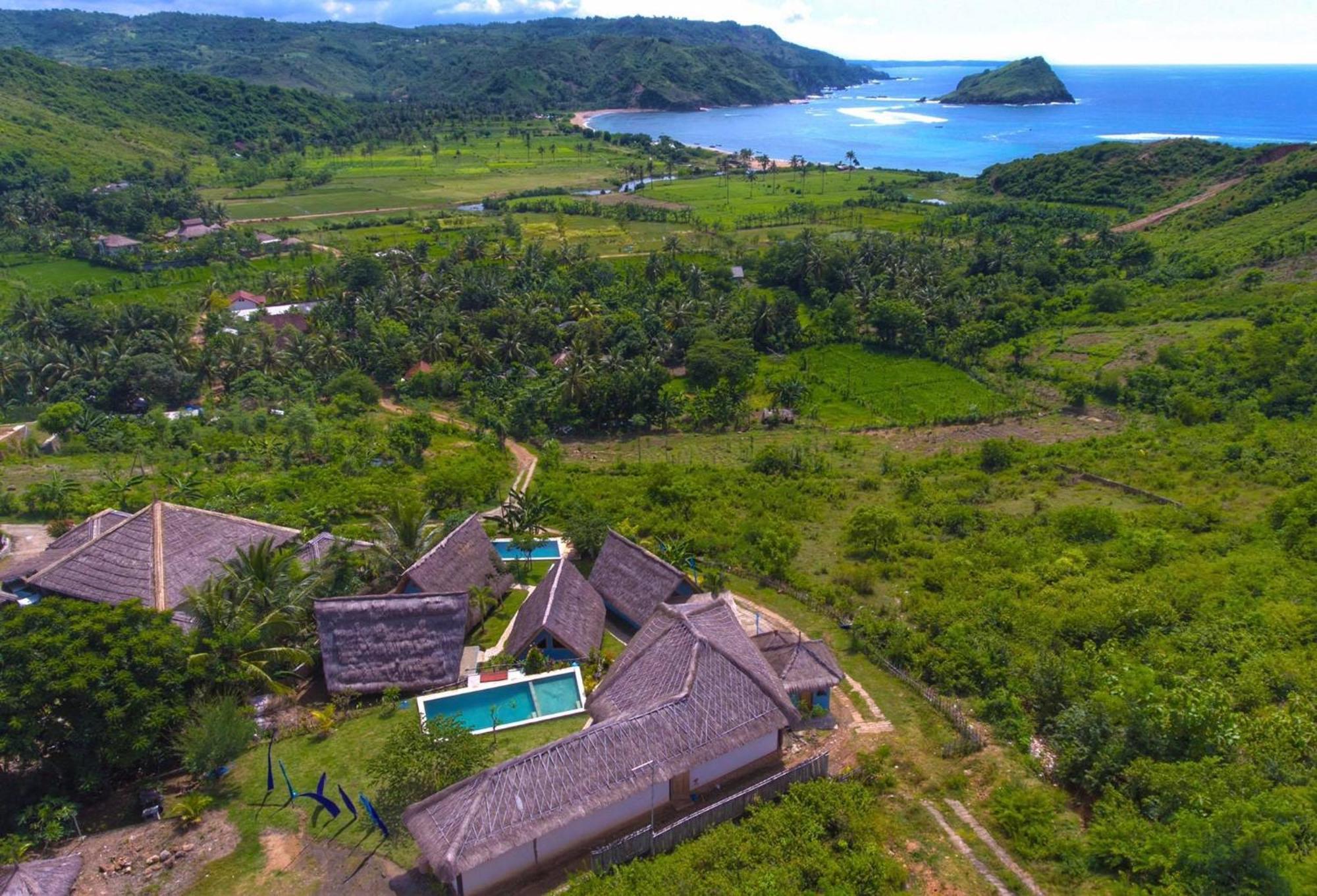 Blue Monkey Retreat Areguling Lombok Hotel Екстериор снимка